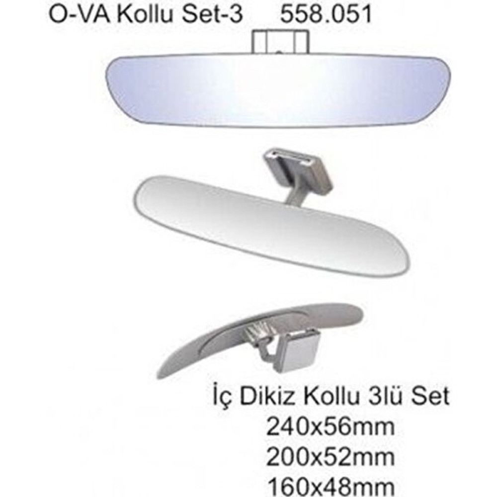 Motaysan Ic Dikiz Aynası Ova 3 Lü Set Bebek İzleme Aynası Fiyatı