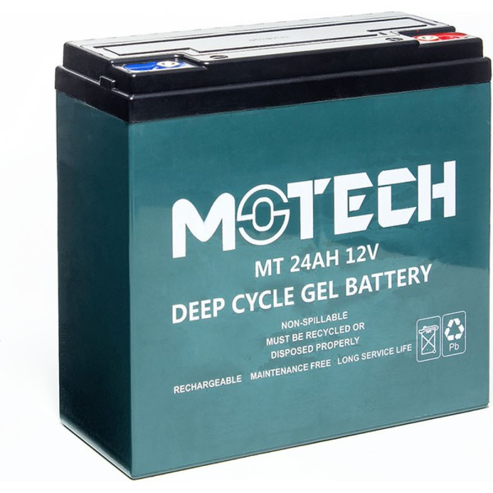 Motech 12V 24AH Elektrikli Bisiklet Aküsü Akü Fiyatı