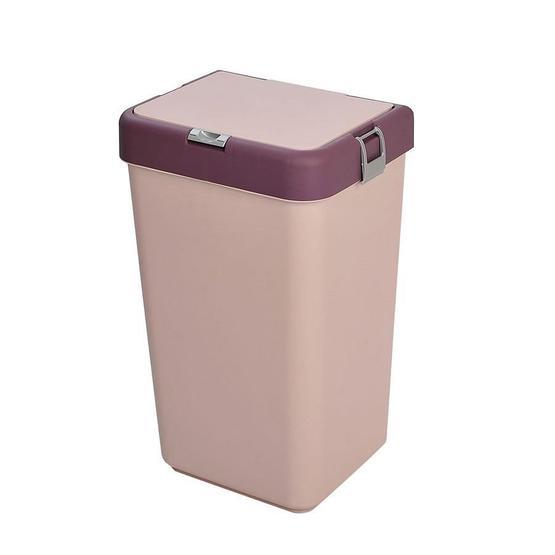 Motek Mono 40 lt Mürdüm Pembe Çamaşır Sepeti