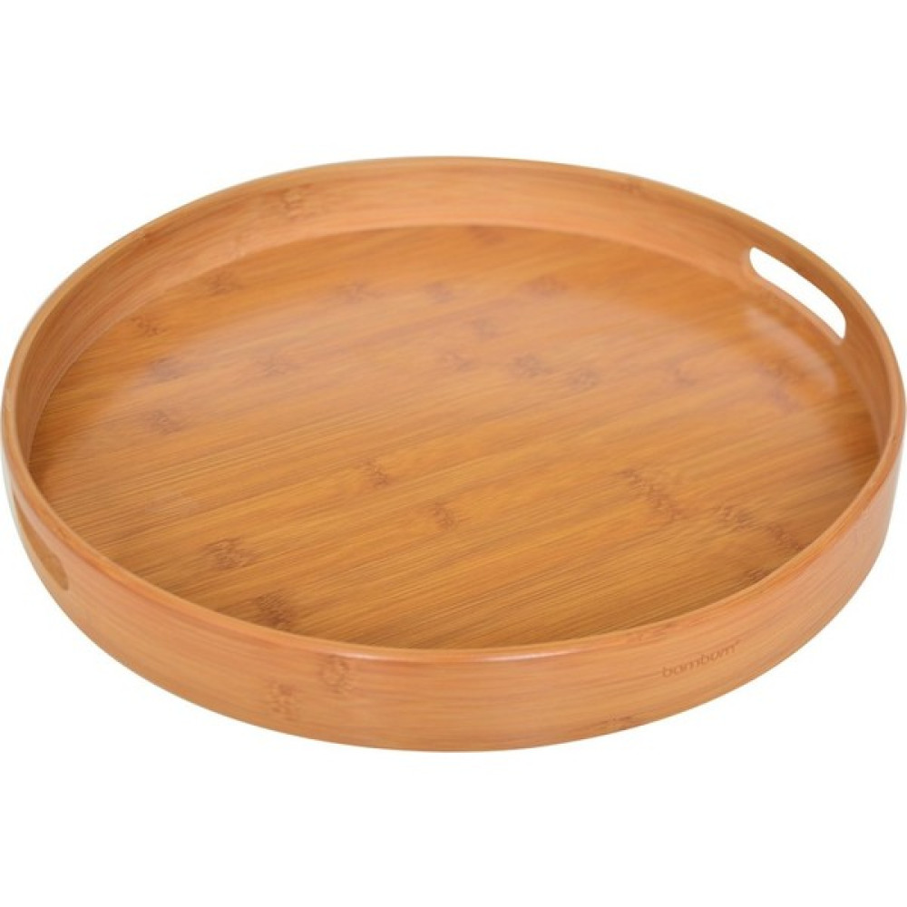 Mother Kitchen Bambu Yuvarlak Tepsi 35 cm. Servis Tepsisi Fiyatı