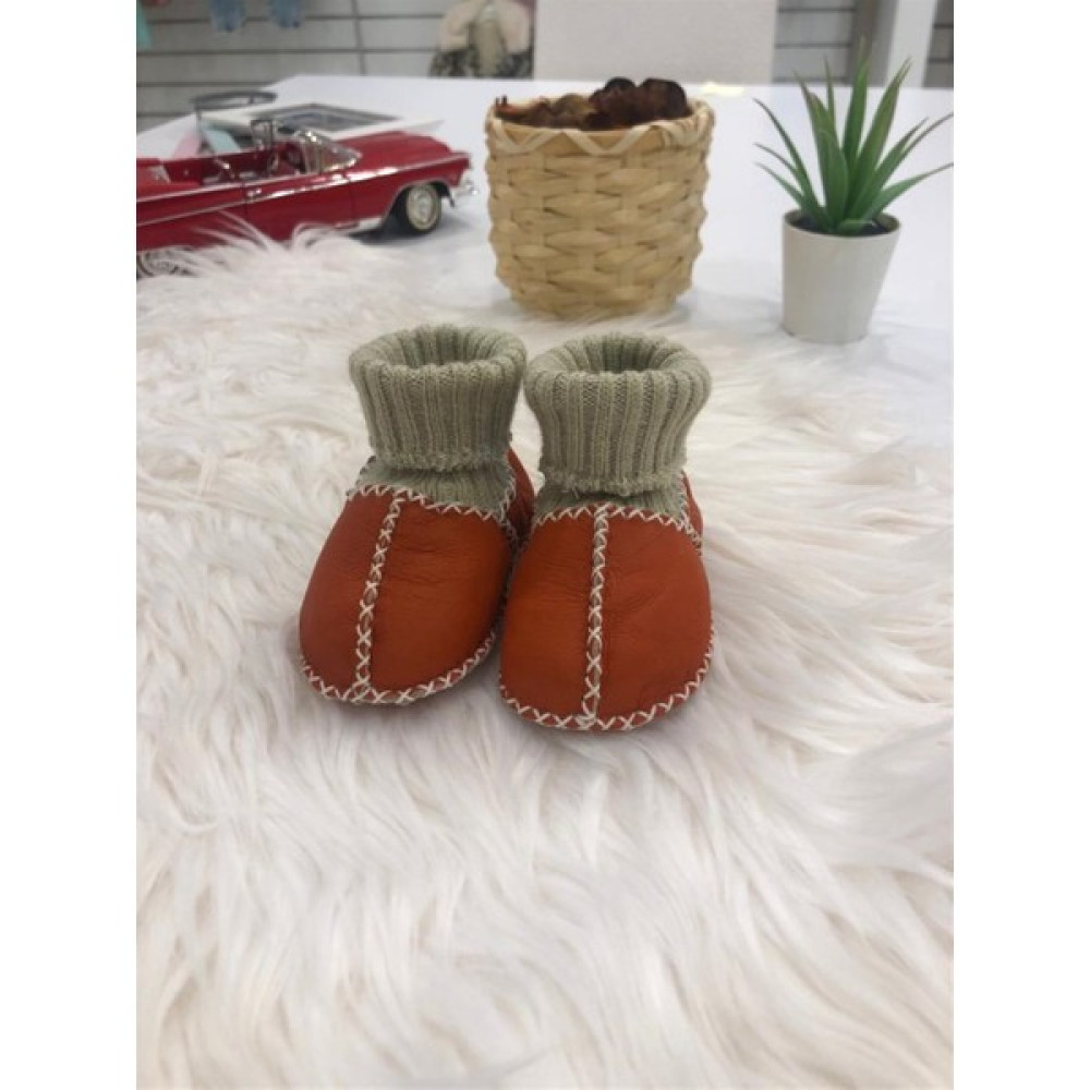Mother Wings Ribanalı Triko Organik %100 Deri Unisex Bebek Ev Botu Oto Boyaları Fiyatı