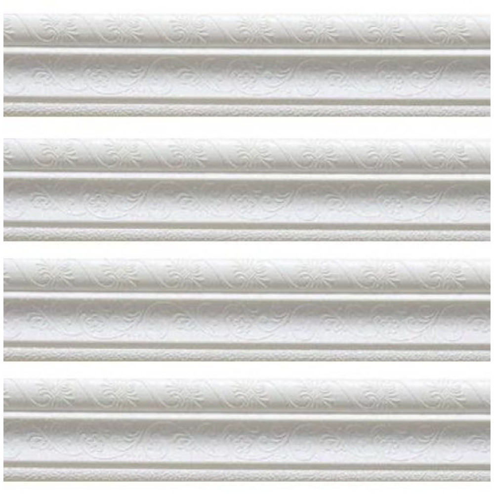 Motifli Beyaz Esnek 8Cm-230Cm X 4 Adet Yapiskanli Duvar Cita Cerceve Supurgelik İnşaat Makineleri Fiyatı
