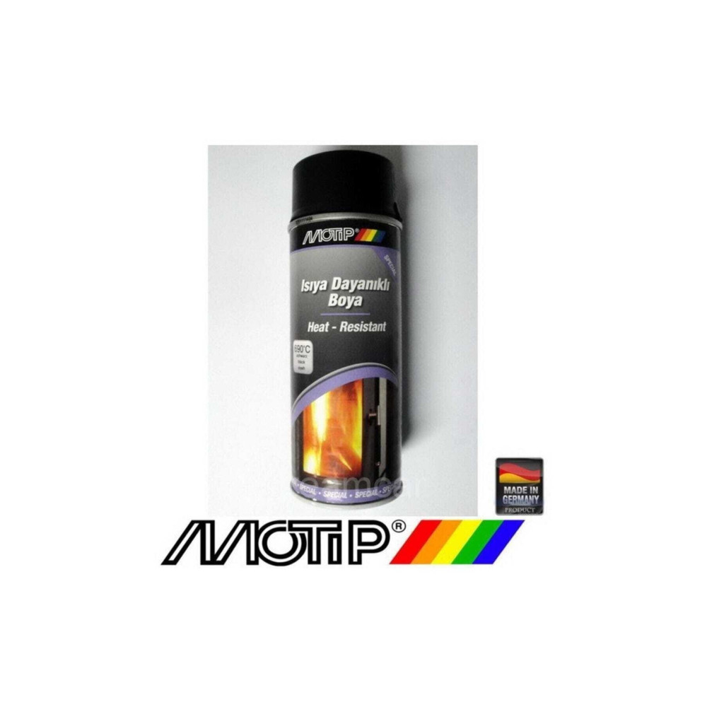 Motip 690°c Isıya Dayanıklı Siyah Boya 400 Ml. Made In Germany Boyalar Fiyatı