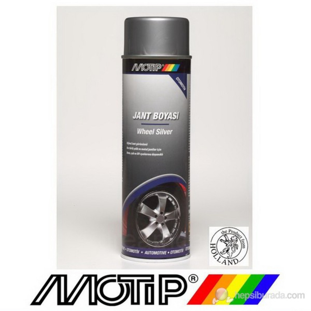 Motip Aluminyum Jant Boyası 500 Ml. Made in Holland 04313059 Oto Boyaları Fiyatı
