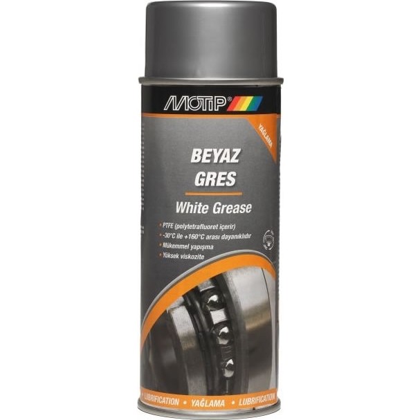 Motip Beyaz Sıvı Gres Sprey - 400 ml Oto Yağlayıcılar Fiyatı
