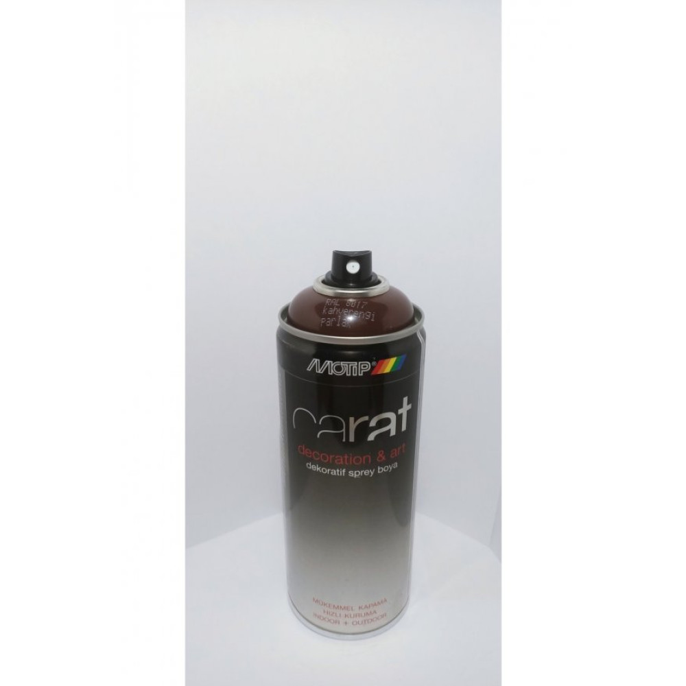 Motip Carat Ral 8017 Parlak Kahverengi Akrilik Boya 400Ml Germany Boyalar Fiyatı