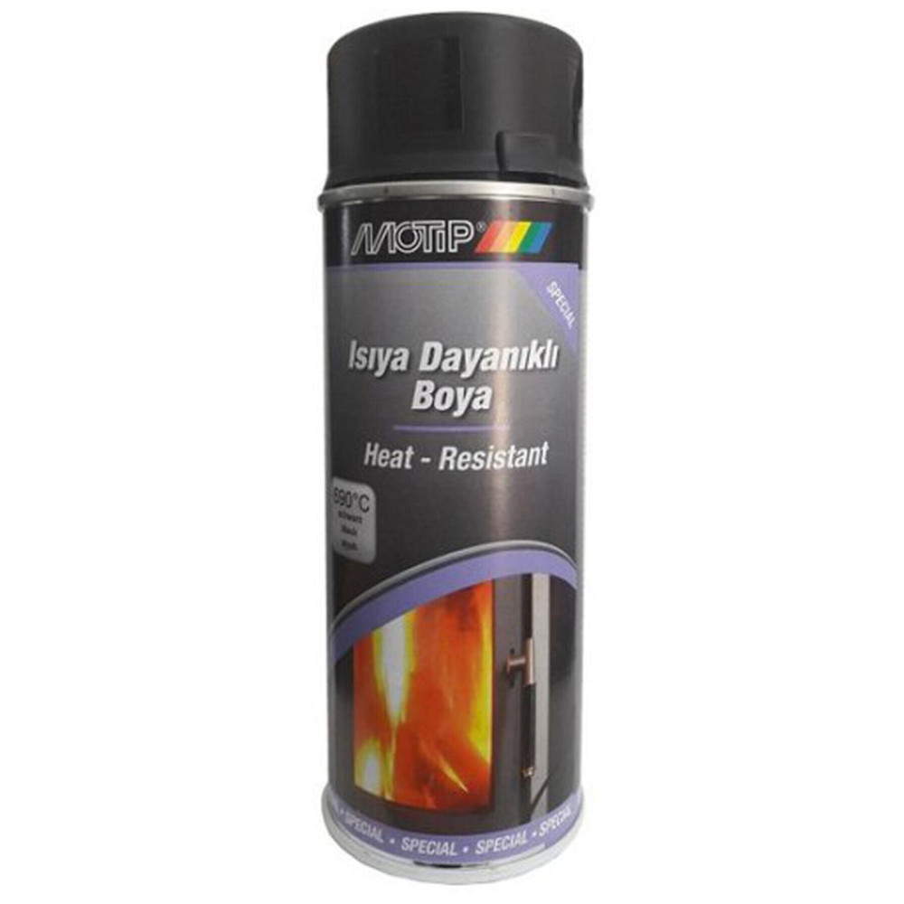 Motip Isıya Dayanıklı Yanmaz Mat Soba Egsoz Mangal Fırın Boyası 400ml Boyalar Fiyatı