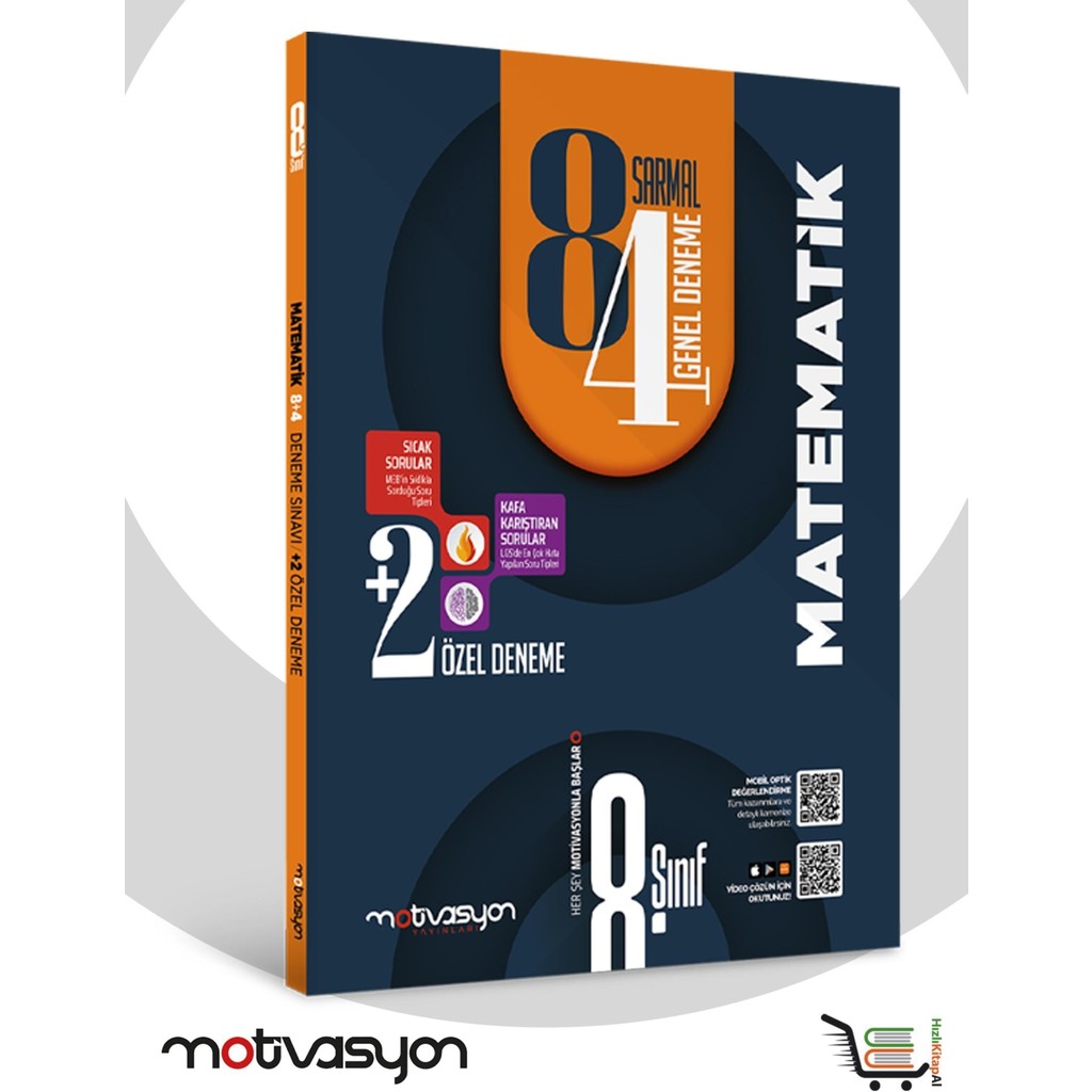 Motivasyon 8. Sınıf Matematik 8+4+2 Deneme Diğer Fiyatı