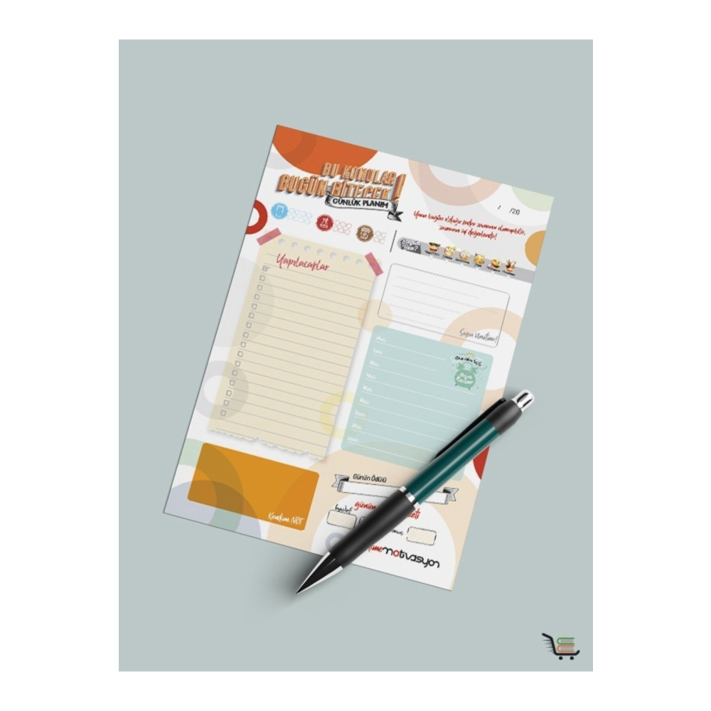 Motivasyon Yayınları Günlük Planlayıcı Defter Fiyatı