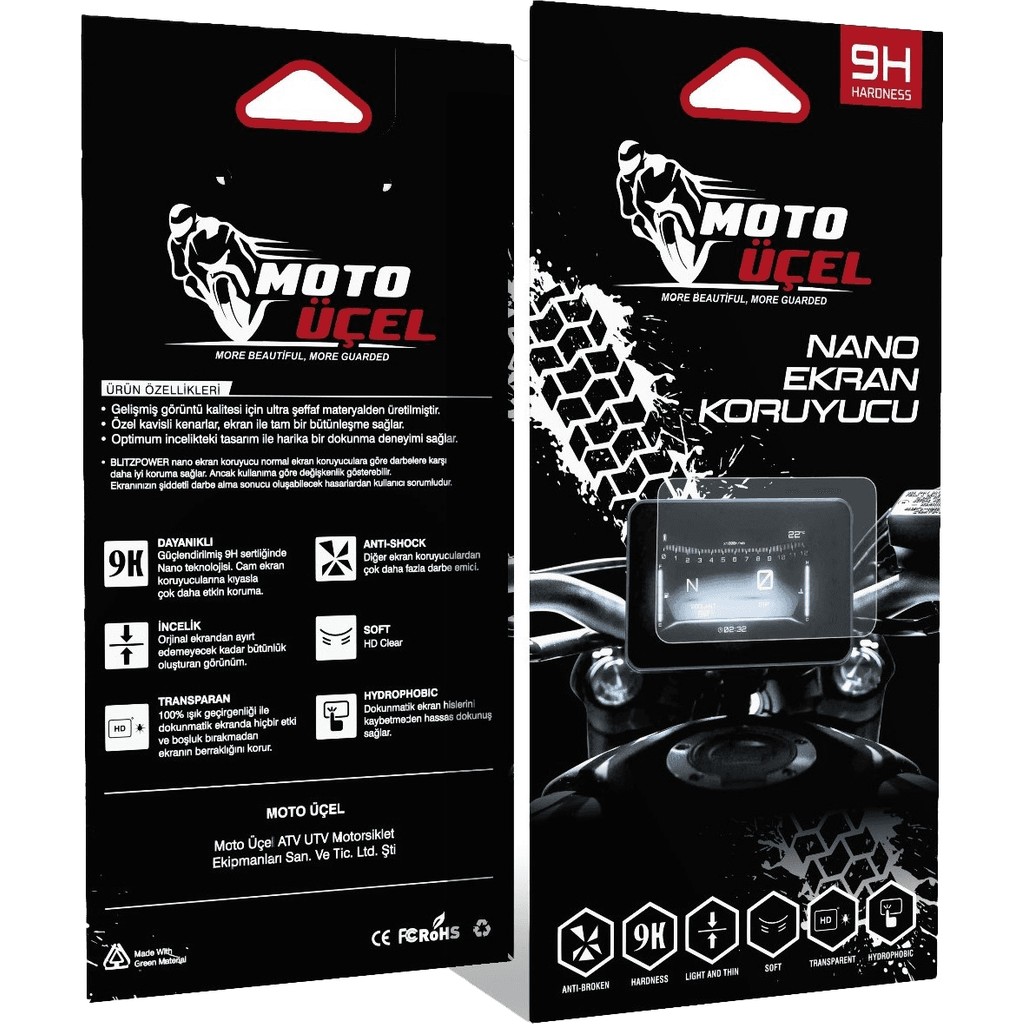 Moto Üçel Cfmoto 450 mt Uyumlu Nano Ekran Koruyucu Diğer Fiyatı