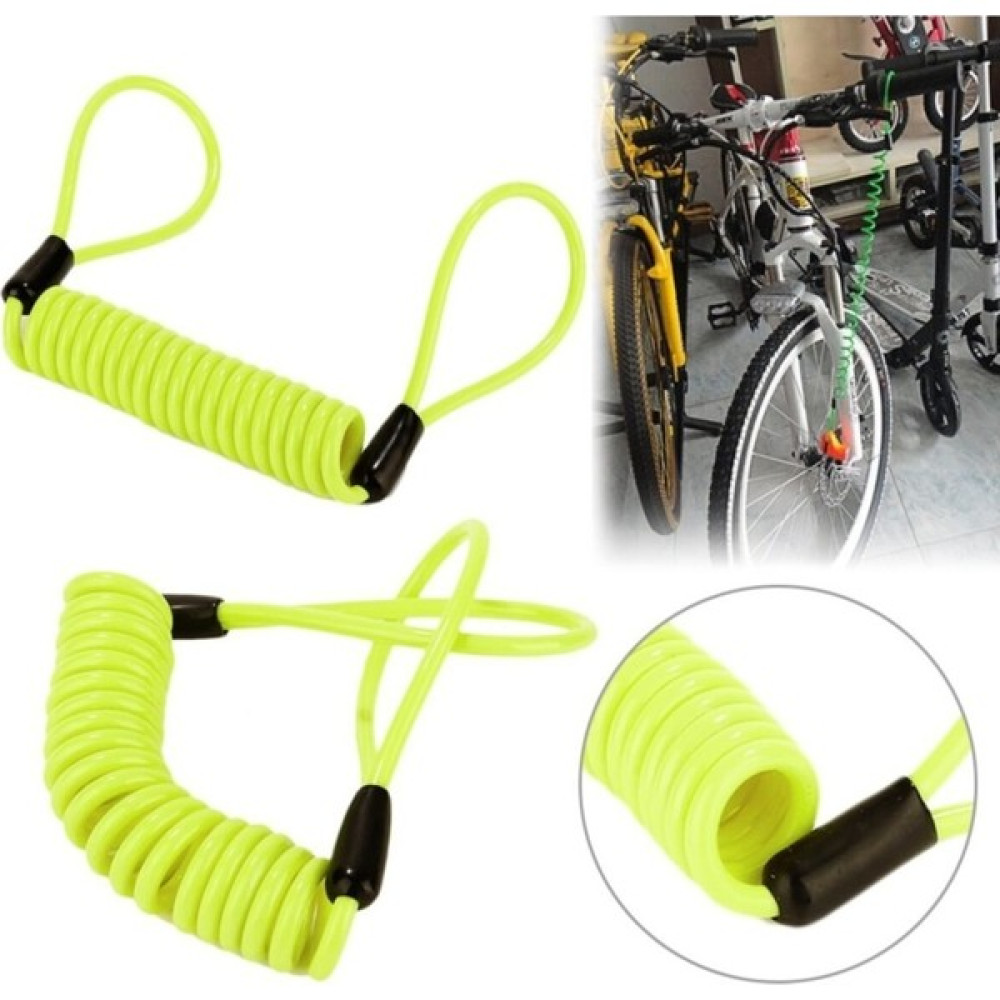 Motoanl Motosiklet Disk Kilidi Güvenlikli Hatırlatma Kablosu 1 Metre 50 cm (150CM) Motor Bisiklet Kablosu Motorsiklet için Diğer Aksesuarlar Fiyatı