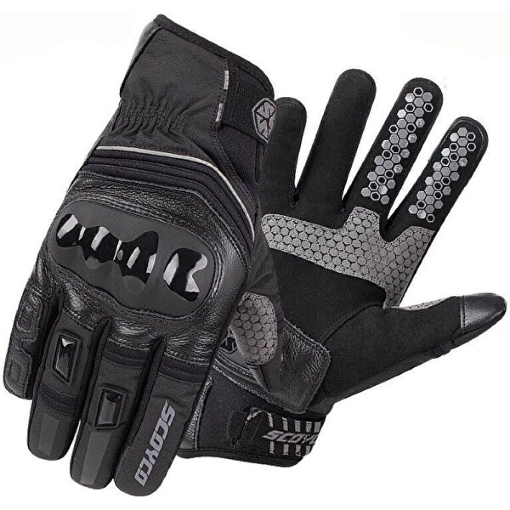 Motoanl Motosiklet Eldiveni Deri ve Cordura Reflektörlü Su Geçirmez Özel Iç Mebran Dirençli Motor Eldiveni - L Motorsiklet Eldivenleri Fiyatı