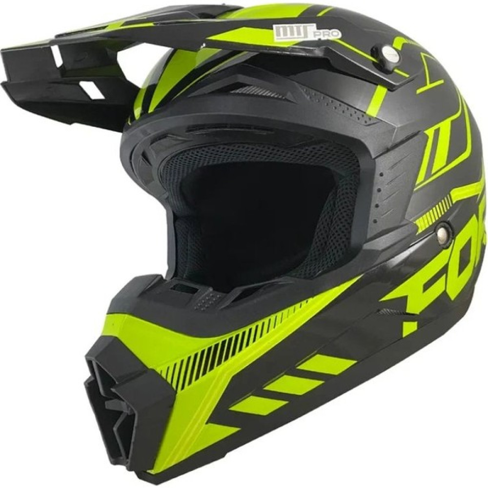 Motoanl Motosiklet Enduro Cross Kask Abs Materıal Ce Onaylı Kross Motor Kaskı Forza Green - M Motorsiklet Sürücü Koruyucu Aksesuarlar Fiyatı