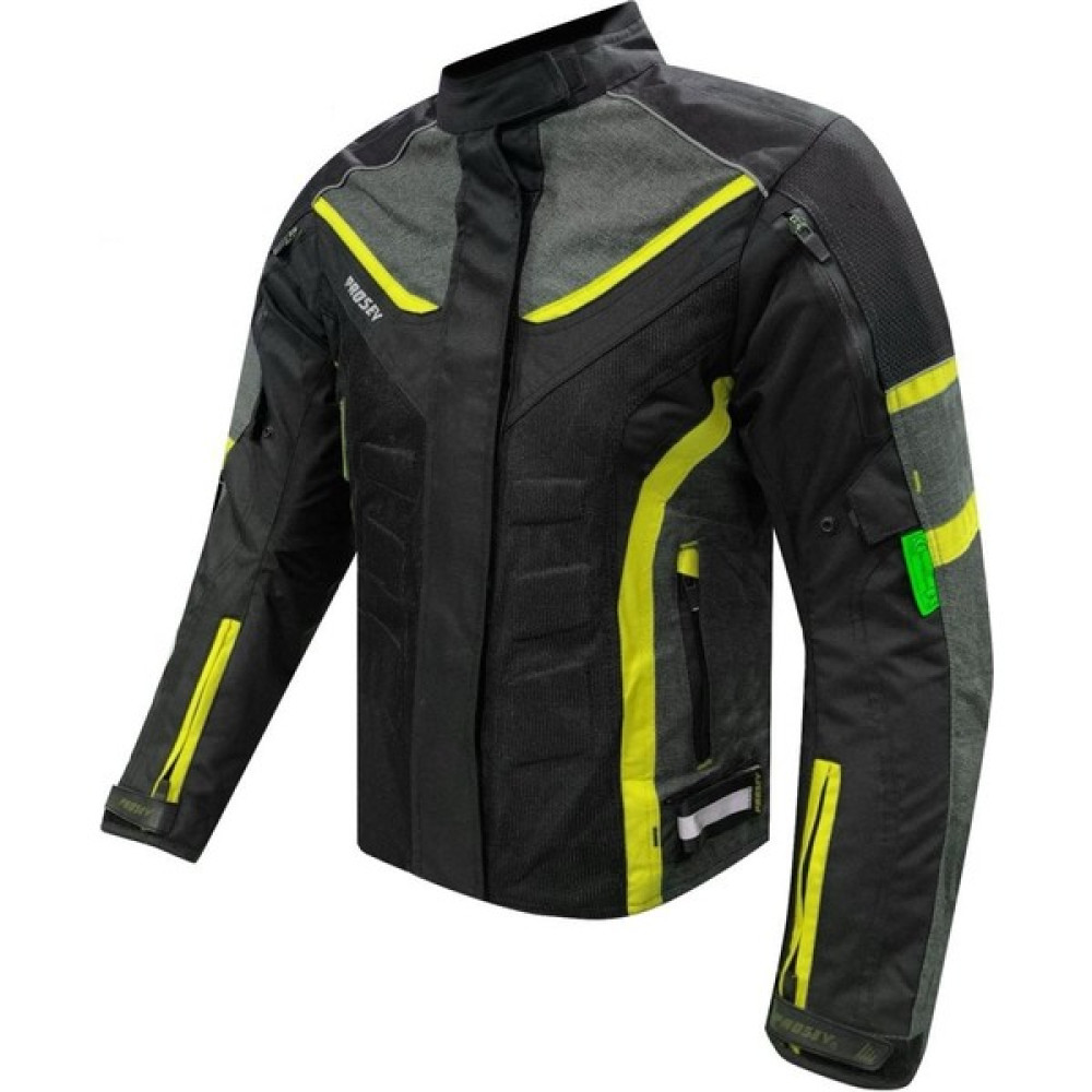 Motoanl Motosiklet Kadın Montu 4 Mevsim Dayanıklı Maxdura 600-D Kumaş Ce Sertfikalı Motor Mont Neon - XL Motorsiklet Montları Fiyatı