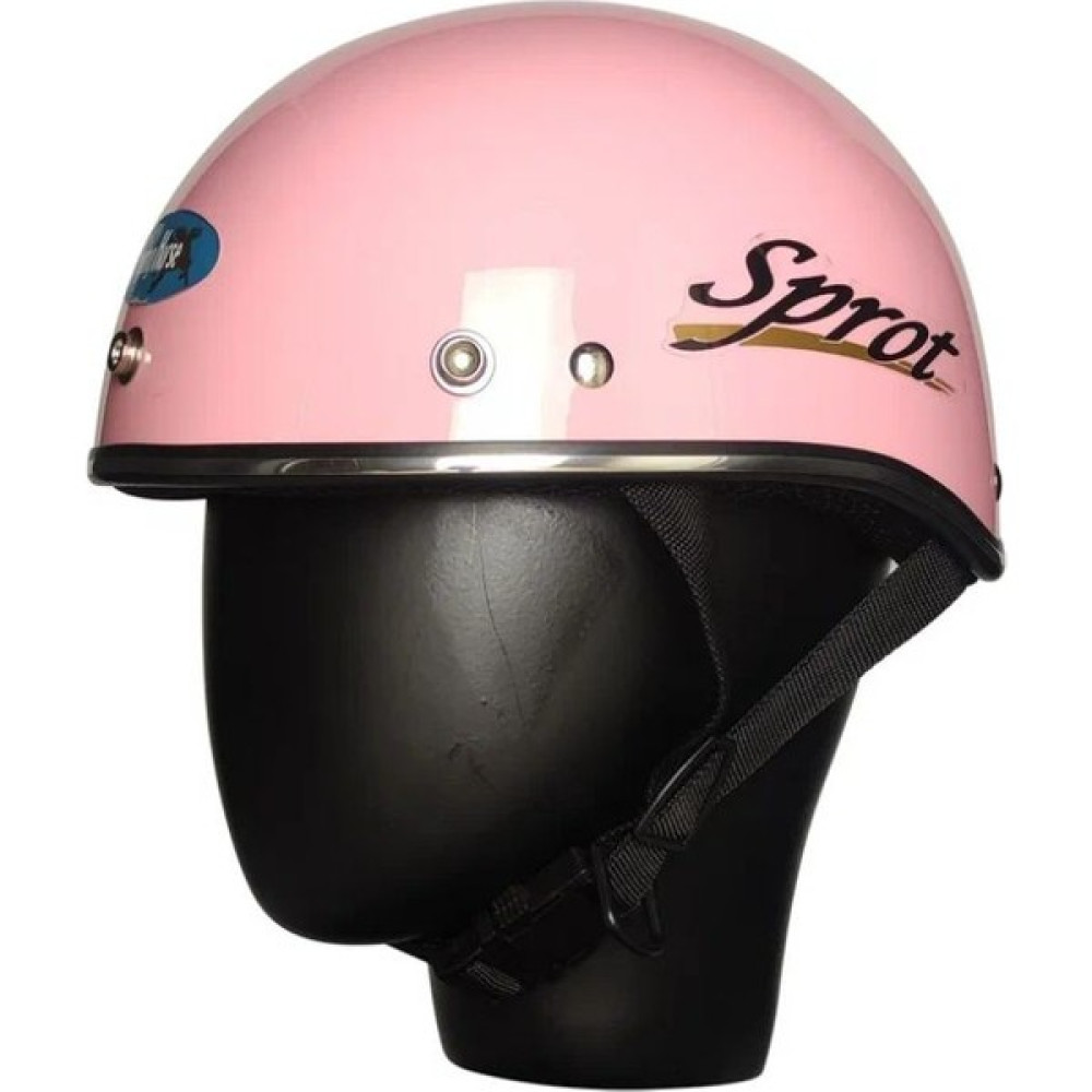 Motoanl Motosiklet Kaskı Abs Materıal Yarım Chopper Model Kask Vespa Scooter Pınk - Standart Motorsiklet Kaskları Fiyatı
