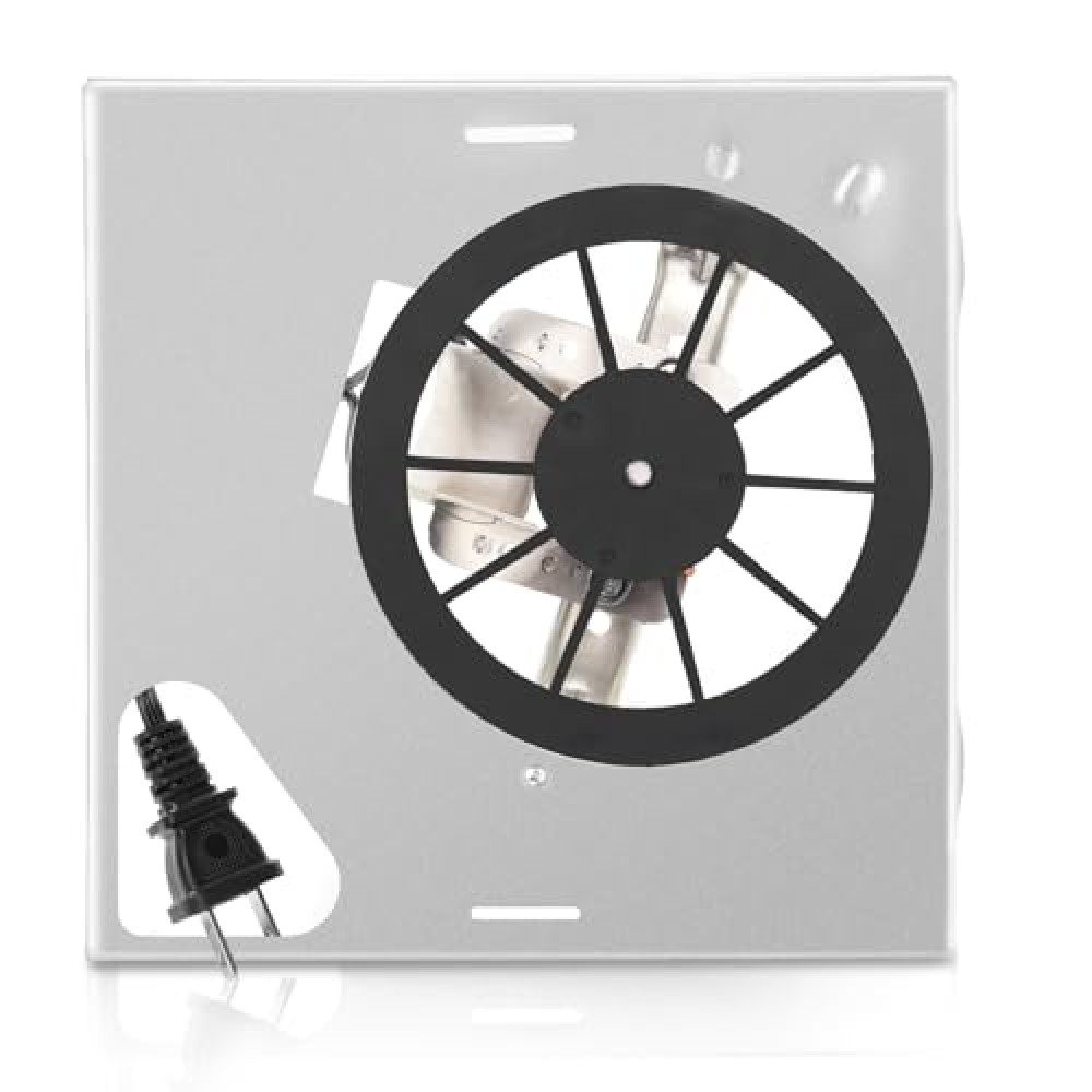 【Motoasis-Upgrade】 50CFM 678-G/2678F-A Fan Compatible with Nutone 763 763N,Compatible with Broan 679-E/2679F-A 679FL-C N679-C 679L, 2.0 Sone,S97015163,8" x8-1/4