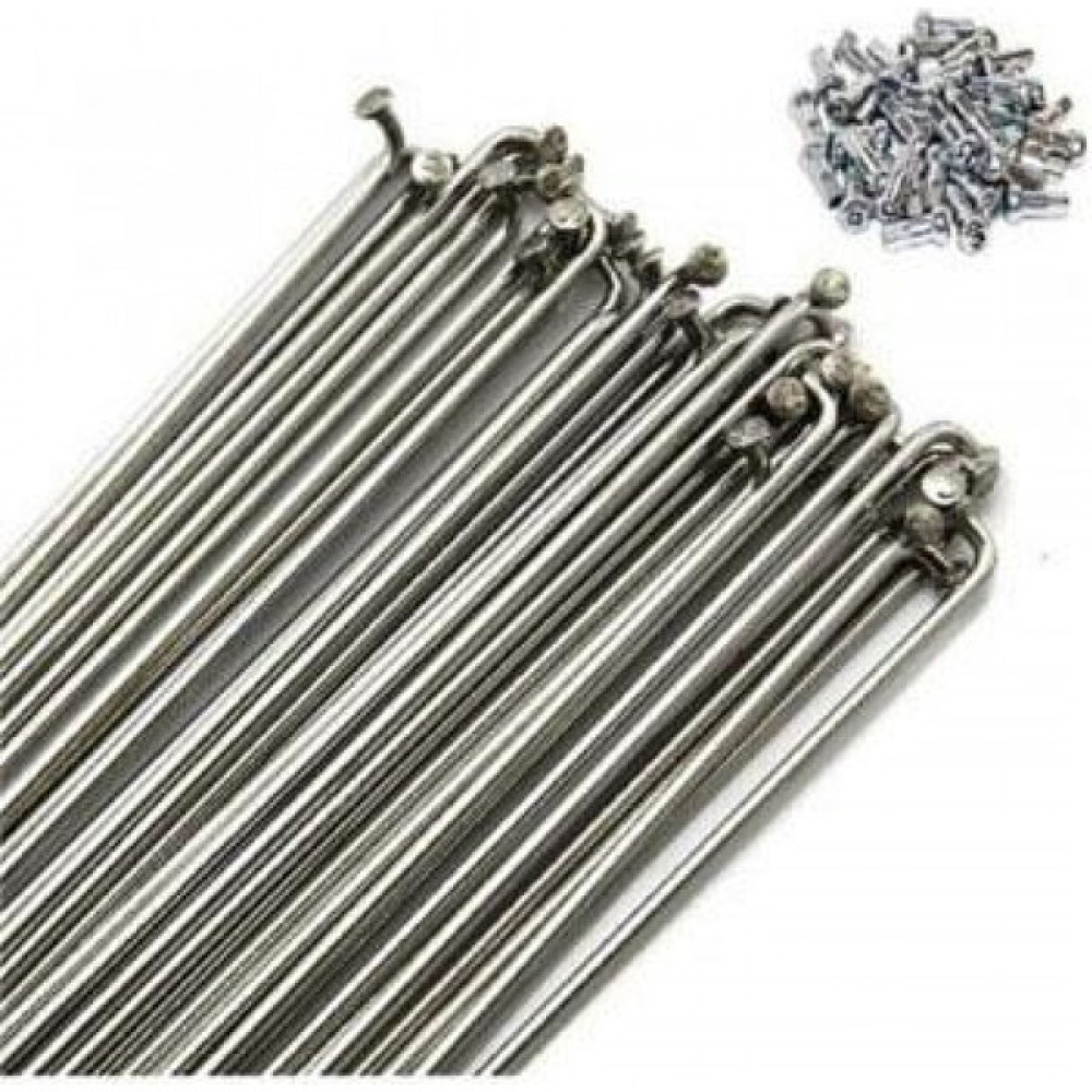 Motobisikletim Bisiklet 26 Jant Teli 2mm x 255 [36 Adet] Çift Kat Jantlar Silver Bisiklet Aksesuarları Fiyatı