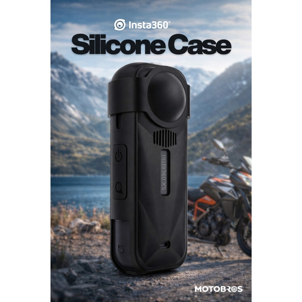 Motobros İNSTA360 X5 Kamera Lens Koruyucu Silikon Kılıf İNSTA360 X5 Kılıf Aksiyon Kamera Aksesuarları Fiyatı