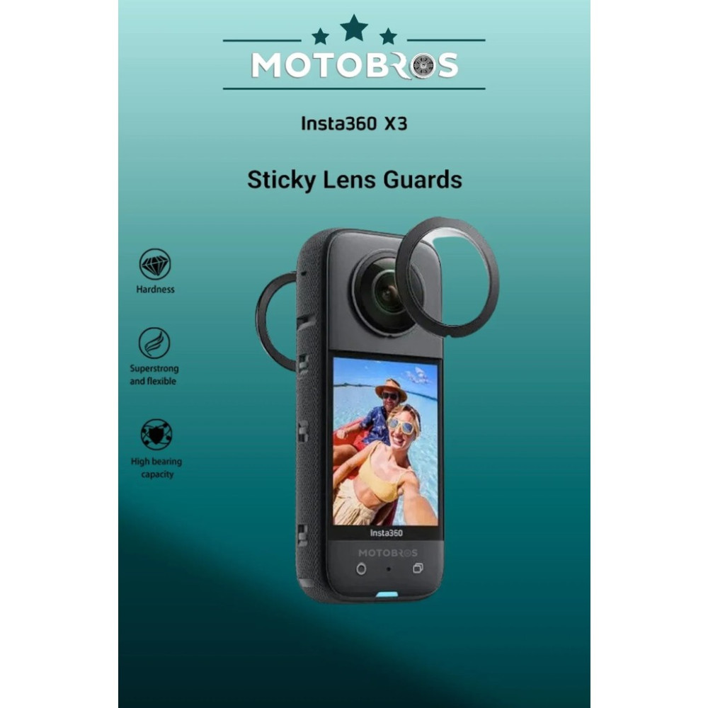 Motobros Lens Koruma One X3 Uyumlu Lens Guard Aksiyon Kamera Aksesuarları Fiyatı