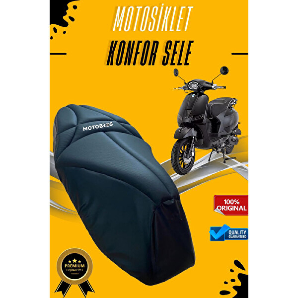 Motobros Mondial 50 Wing Konfor Sele Kılıfı Visco Sünger (Yırtılmaya Dayanıklı) Motorsiklet için Diğer Aksesuarlar Fiyatı