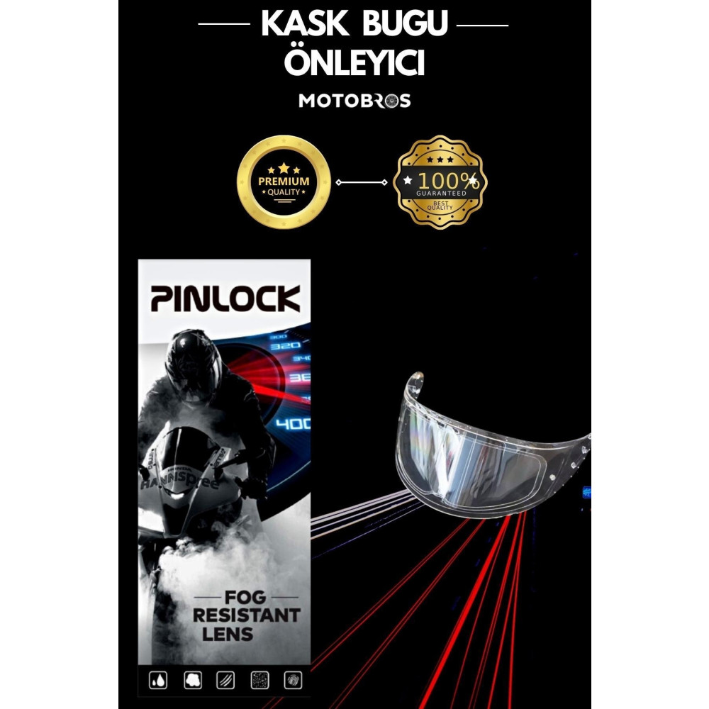 Motobros Motosiklet Ns-14 Kask Buğu Buhar Önleyici Garantili Pinlock Motorsiklet Aksesuarları Fiyatı