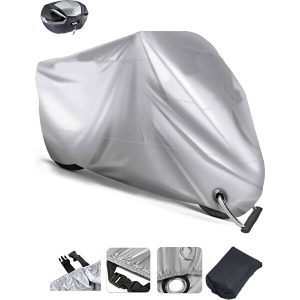 Motoen Yuki T11 Explorer Gri Motosiklet Brandası Arka Çanta Uyumlu (Kilitli) Motorsiklet Brandaları Fiyatı