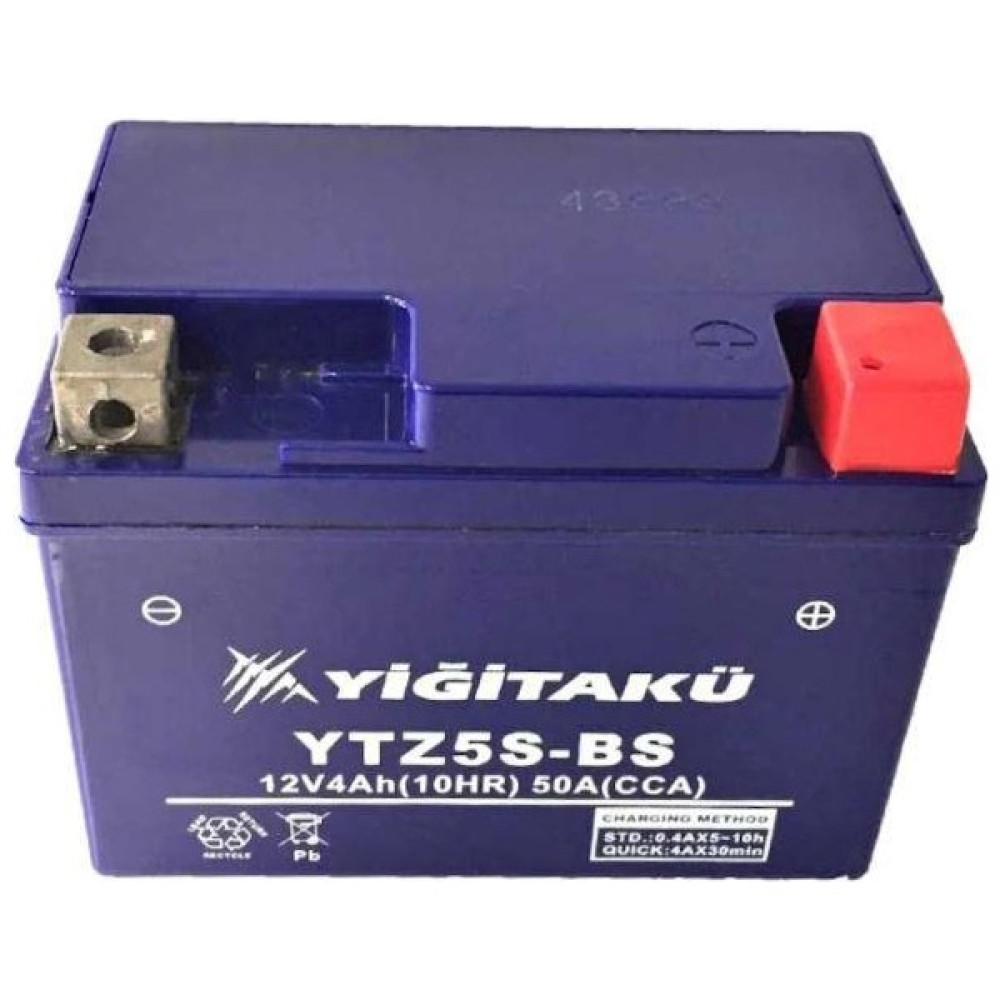 Motolinas 12 V 5 Ah-Amper YTZ5S Bs 113X70X86 - 50CC Sfc - Today Akü Fiyatı