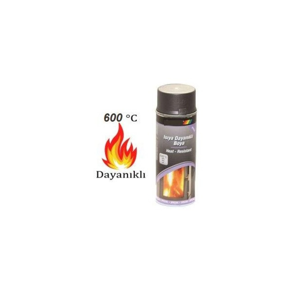 Motolinas Isıya Dayanıklı Sprey Boya 600 C°Metalik Gri 400 Ml Egsoz Boyası Boya Malzemeleri Fiyatı
