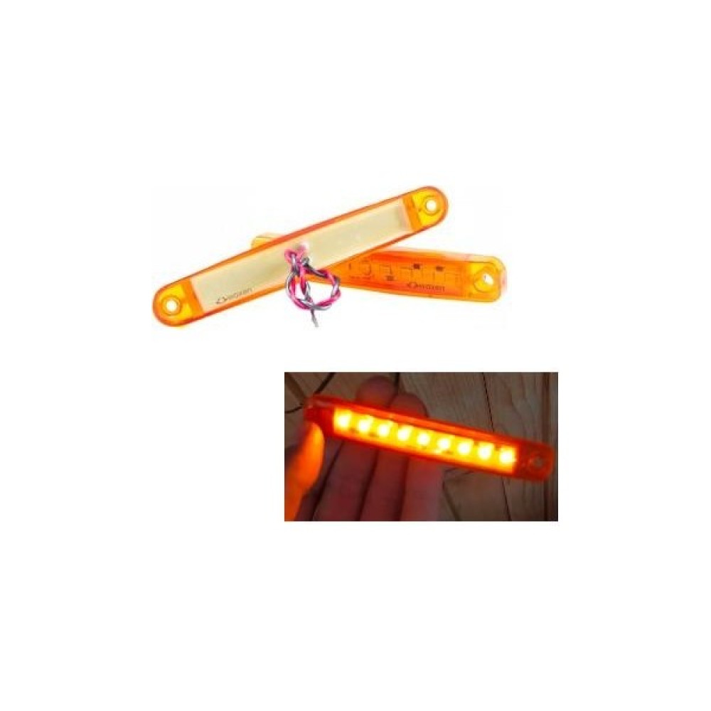 Motolinas Motosiklet Parmak LED Waxen LED Lamba 12 Volt Su Geçirmez 2 Adet Motorsiklet Çantaları Fiyatı