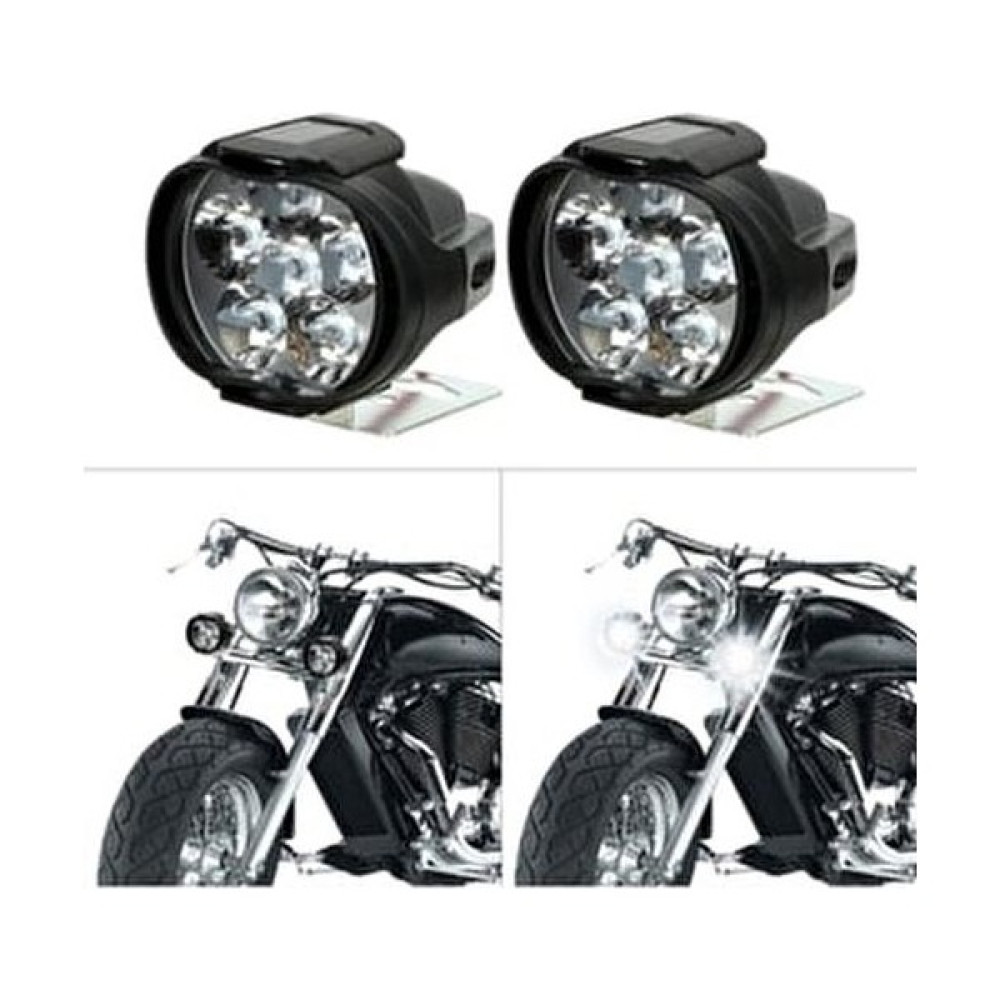 Motolinas Motosiklet Sis Farı Takım 6 Ledli Sabit + Çakar Işık Modlu Ledli Motorsiklet Lambaları Fiyatı