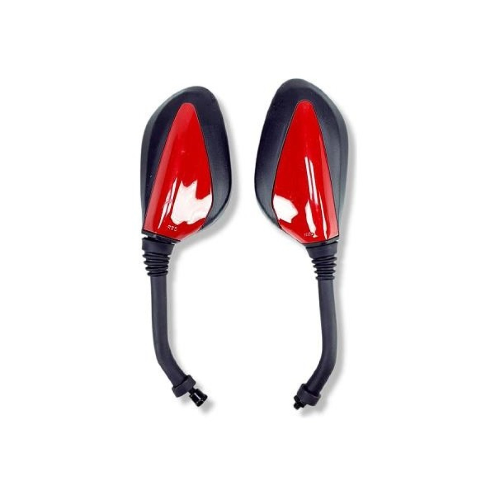 Motolinas Scooter Zc Ayna Takımı Kırmızı 8 mm Mondial Orjinal Universal Motorsiklet için Diğer Aksesuarlar Fiyatı