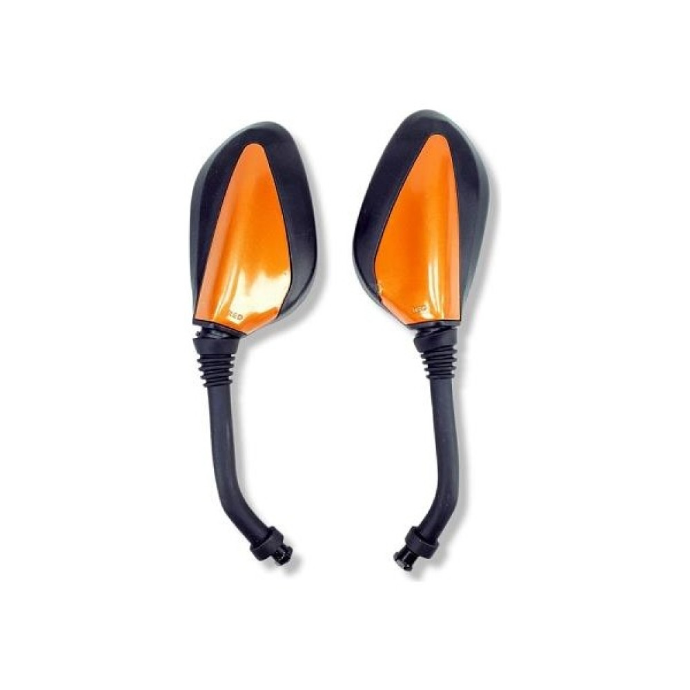 Motolinas Scooter Zc Ayna Takımı Turuncu 8 mm Mondial Orjinal Universal Motorsiklet için Diğer Aksesuarlar Fiyatı
