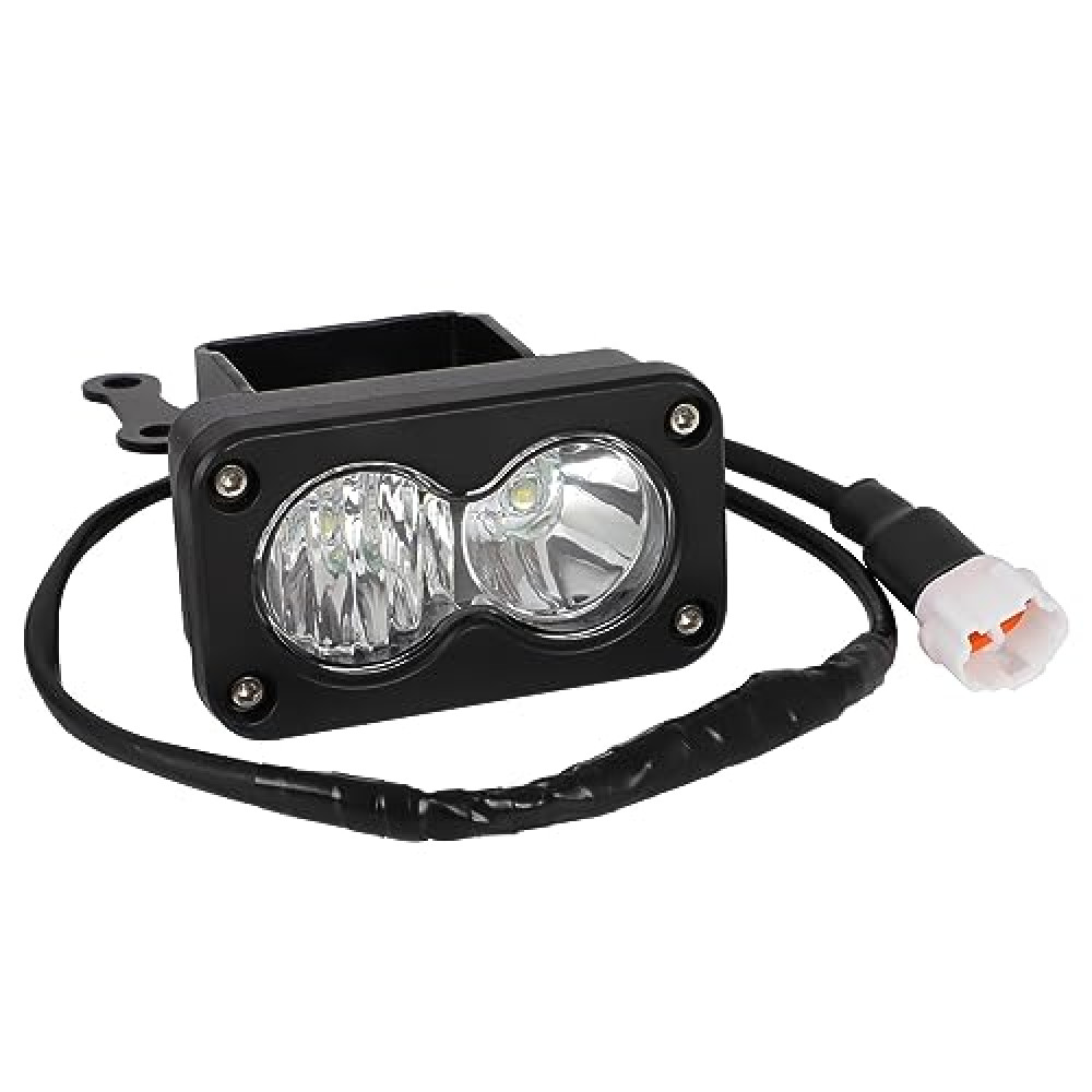 Motoparty Headlight Kit for Sur-Ron Segway X260 and Talaria, Clear White 6000-6500K Spot/Flood Light Pods Combo Kit, Motorcycle Lights Bars Accessories, Bright Front Lamp （3 Inch）