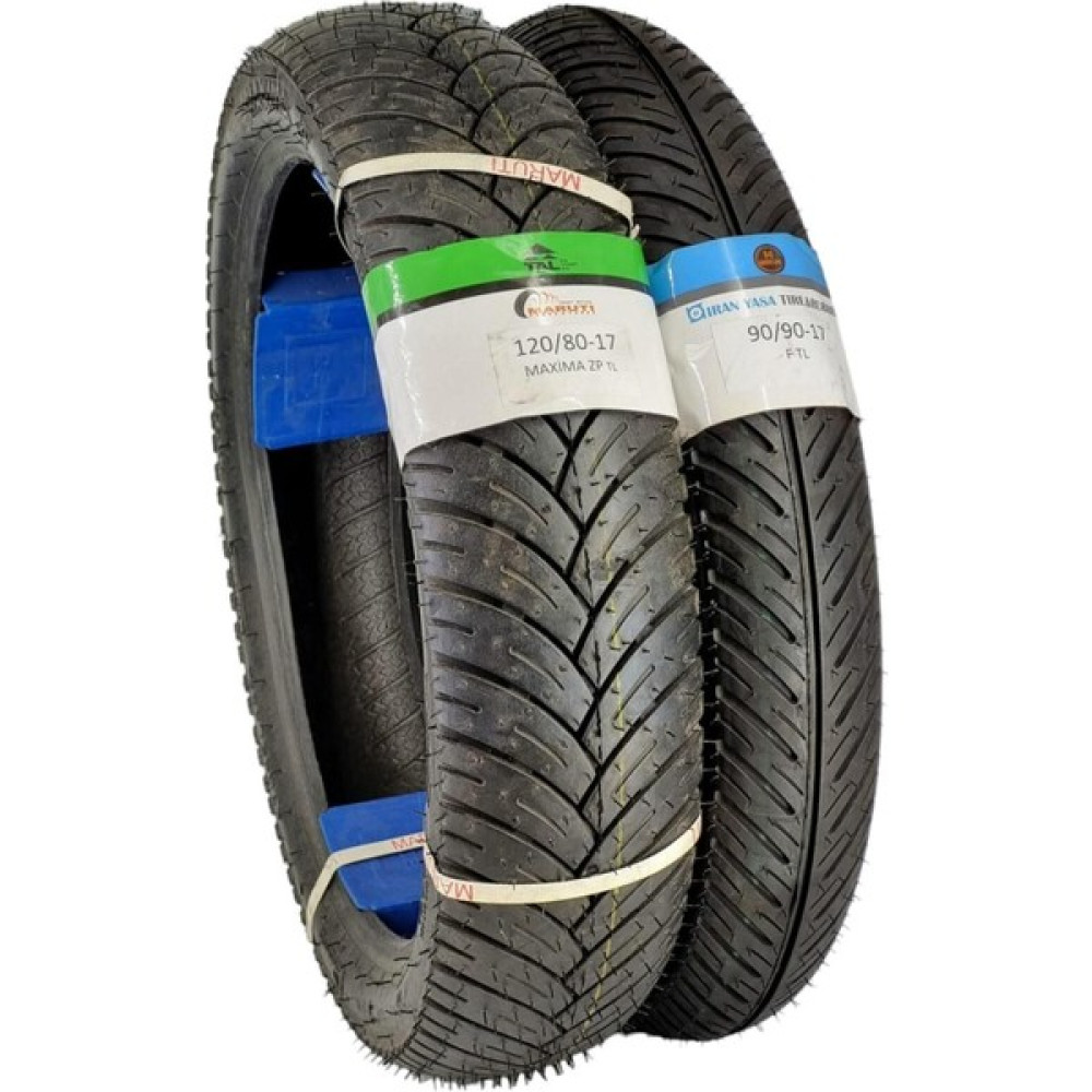 Motor Lastik 120/80-17 ve 90/90-17 Dubleks Maxıma Set Maximaset Oto Boyaları Fiyatı