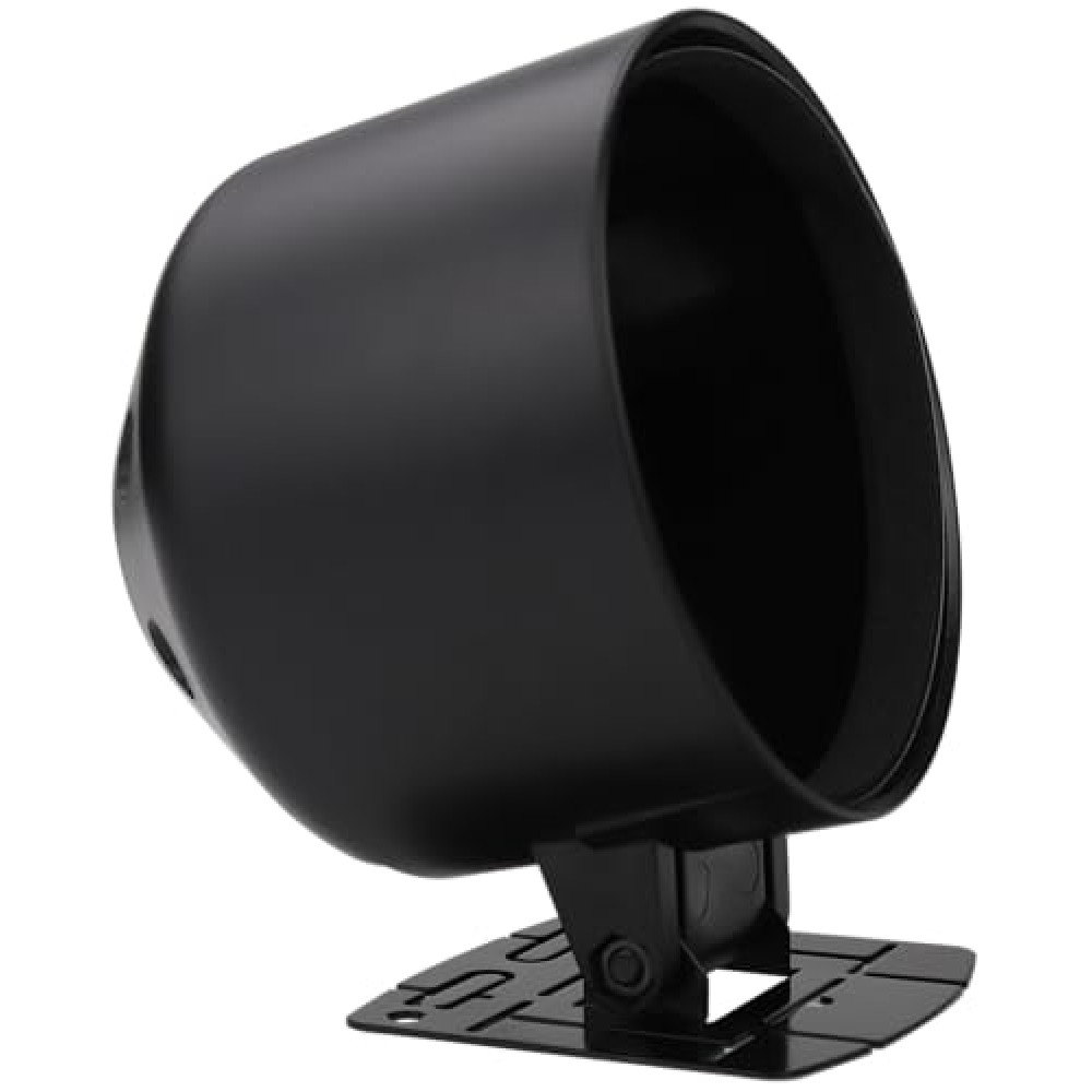 MOTOR METER RACING W PRO Universal 85mm 3-3/8" Black Single Gauge Dashboard Pod Mounting Cup & Stand for Automobile Boat