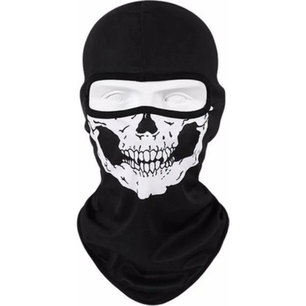 Motorcu Balaklava Yarım Kuru Kafa Baskılı Maske - Standart Motorsiklet Sürücüsü Giyim & Ayakkabı Fiyatı