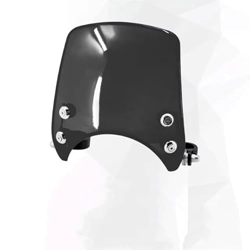 Motorcycle Adjustable Windshield Black Smoke Clear for Harley Sportster XL 1200 883 72 48 Iron 2004-Up 39mm-41mm Fork Windscreen