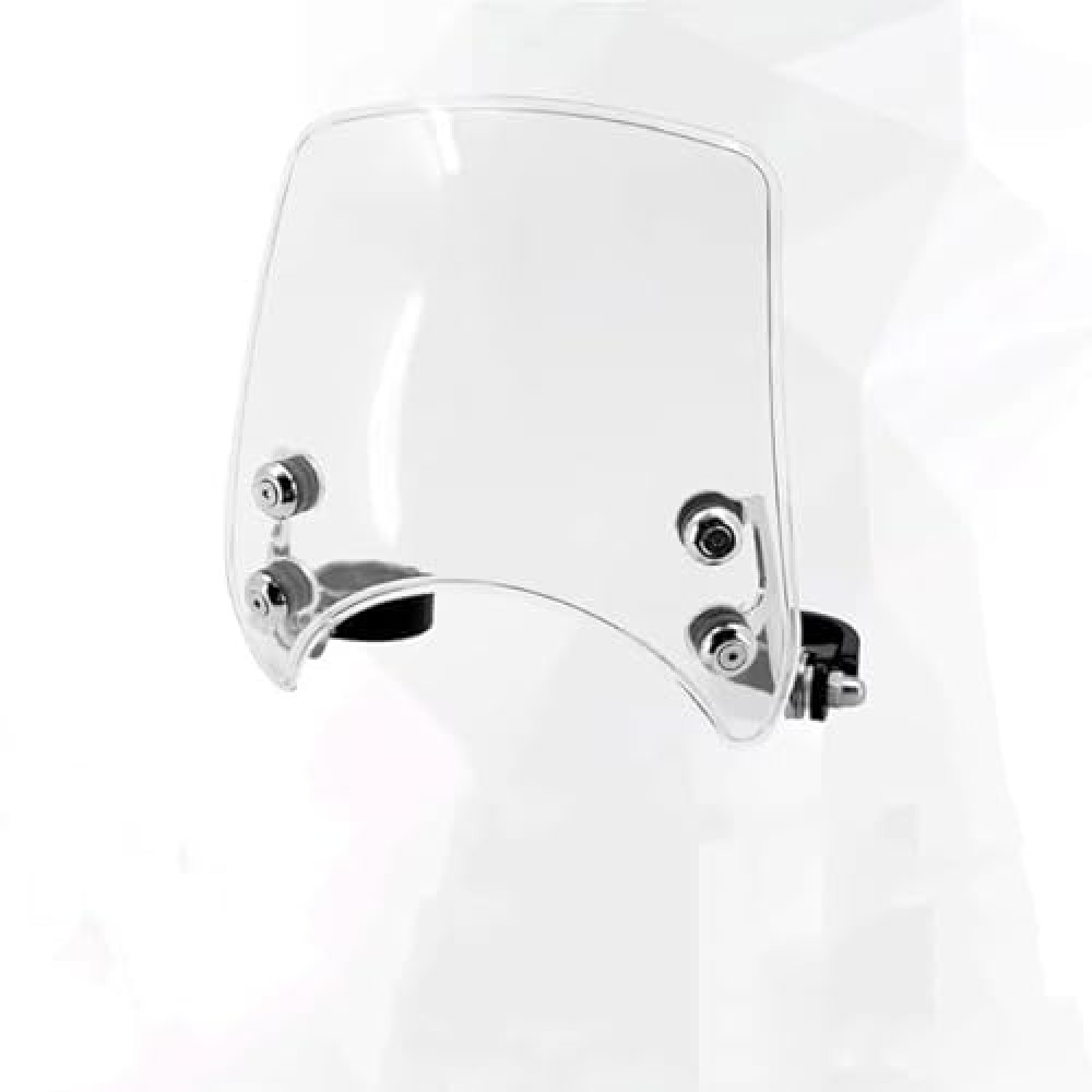Motorcycle Adjustable Windshield Clear for Harley Sportster XL 1200 883 72 48 Iron 2004-Up 39mm-41mm Fork Windscreen