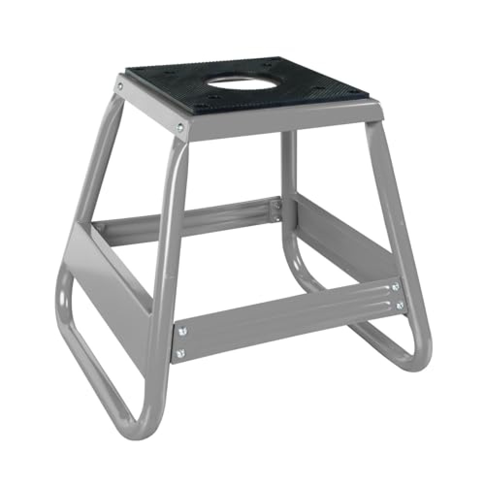 Motorcycle Stand Lift Dirt Bike Stand, Universal Panel Dirtbike Stand Jack Fit for Yamaha Honda Kawasaki, 1000LBS Capacity Removable Maintenance Motocross Stand Silver