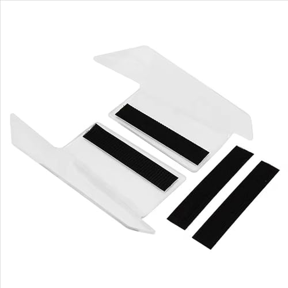 Motorcycle Windshield Side Deflector Wind Windscreen Deflector Upper Deflectors Knee Pads Fits for BMW F900XR F900 XR F 900 XR (Transparent)