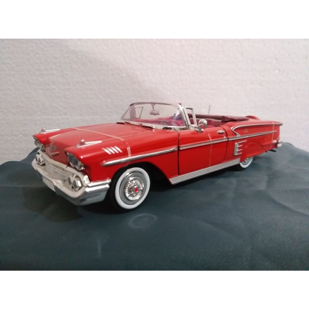 Motormax 1958 Model Chevy Impala Metal Araba 1/24 Ölçek Kırmızı Kutulu Detaylı Tasarım SSD / Solid State Drive Fiyatı
