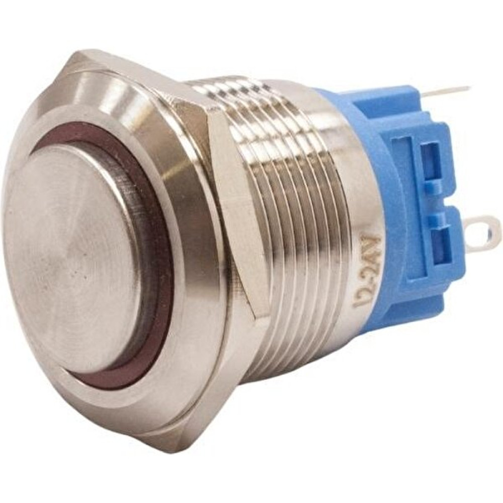 Motorobit 22B-G1Z-E 22MM Çıkık Anahtarlı Işıklı Metal Buton - Kırmızı - 1 Adet Oyun & Hobi Fiyatı