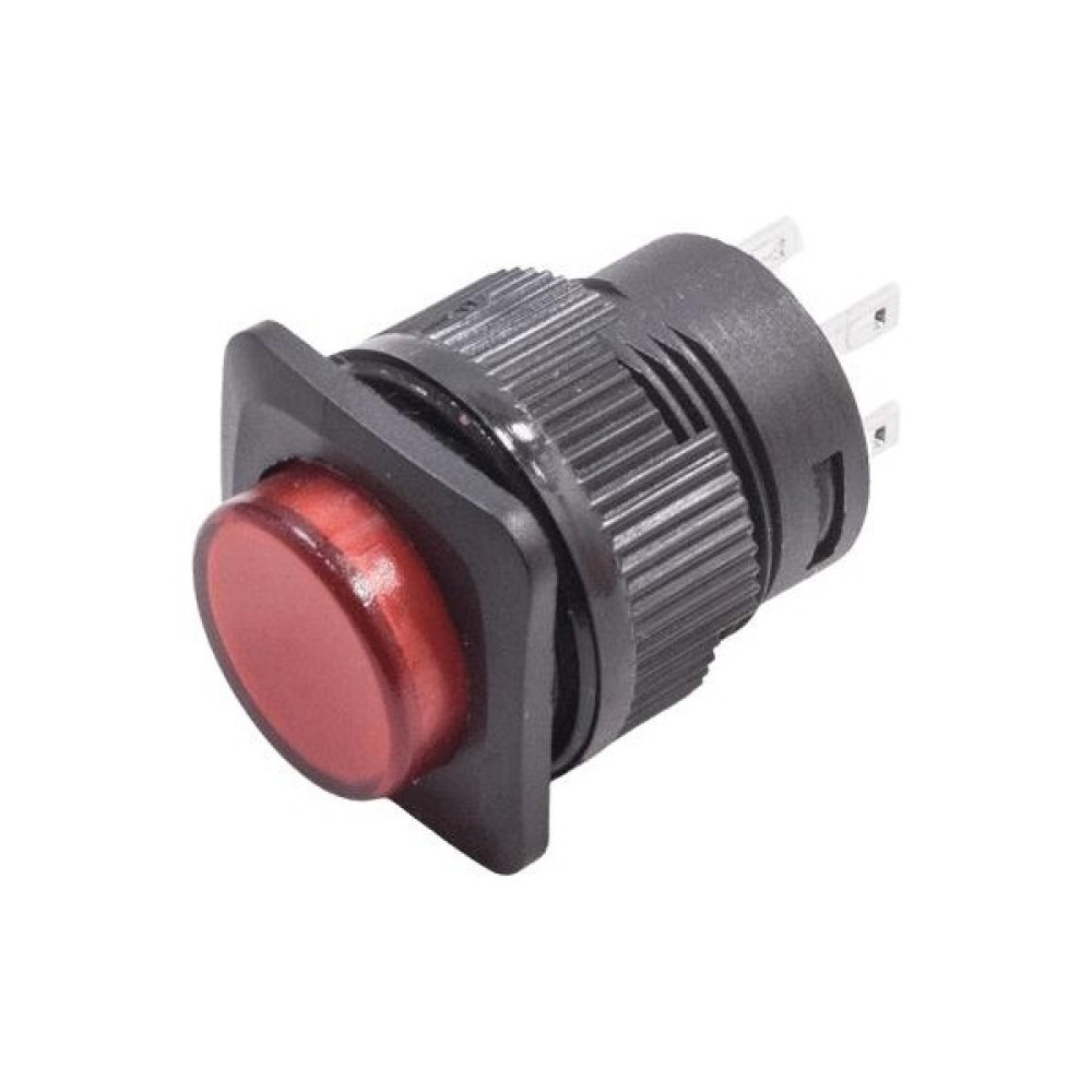 Motorobit RL16-504A 16MM Plastik 4 Pin Kalıcı Buton Kırmızı - 1 Adet Oyun & Hobi Fiyatı