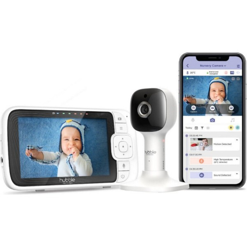 Motorola Hubble Nursery Pal Cloud Dijital Bebek Kamerası - 0 - 5 Yaş - Beyaz Bebek Telsizi Fiyatı