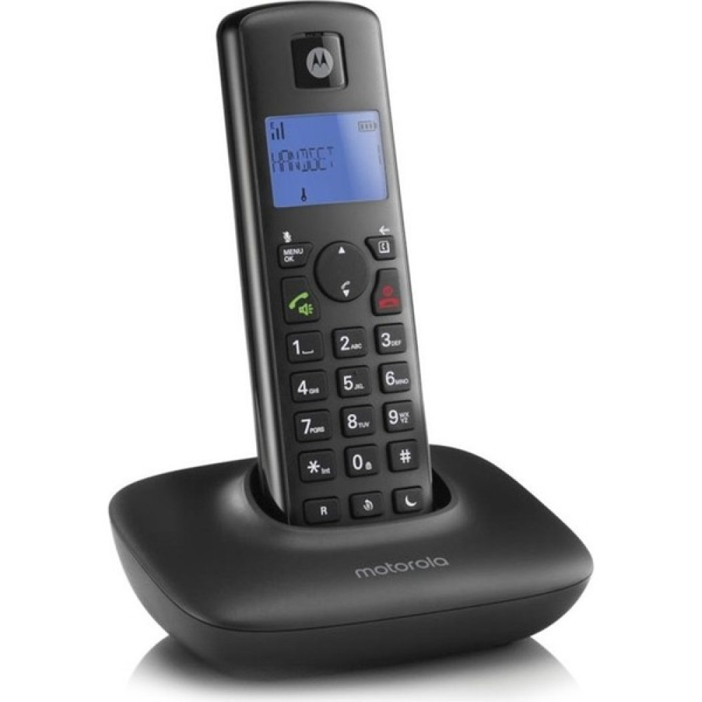 Motorola Telsiz Dect Telefon Siyah/beyaz Motorola T-401 Telsiz Telefon Fiyatı