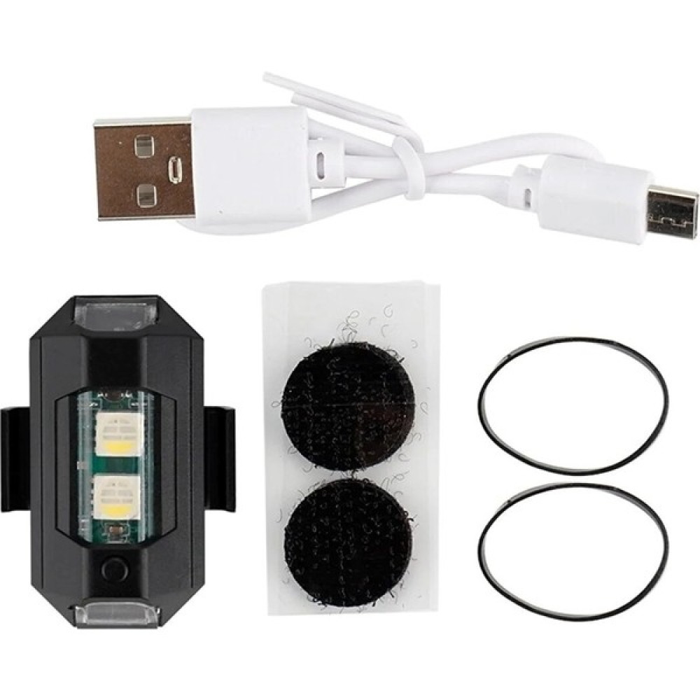 Motosiklet Drone Uçak Kanadı Çakarlı LED Şarjlı Kablosuz Mini LED Lamba Oto Dış Aksesuar & Yedek Parça Fiyatı