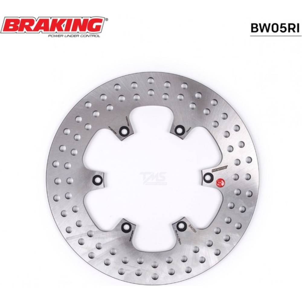 Motospartan Brakıng Yuvarlak Arka Fren Diski BW05RI Bmw G650 Gs 09-16 Aprılıa Oto Boyaları Fiyatı