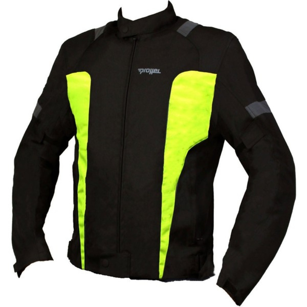 Motospartan PROHEL GAMBIA MONT SİYAH-NEON SARI [MEDIUM BEDEN] - M - Neon Yeşil - Siyah Motorsiklet Montları Fiyatı