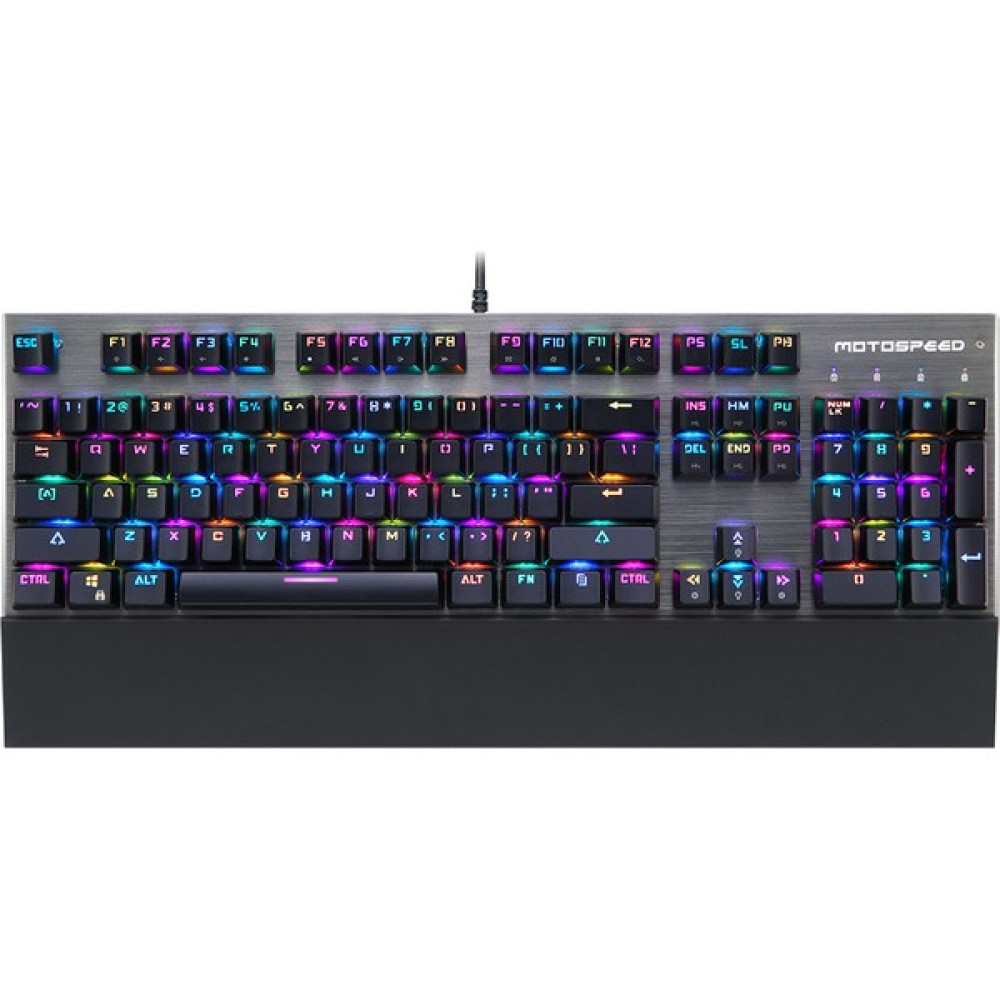 Motospeed CK108 104 Anahtar Mavi Anahtar Rgb Arkadan Aydınlatmalı Ergonomi Tasarımı (Yurt Dışından) Oyuncu Klavyesi Fiyatı