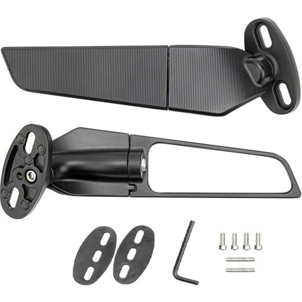 Motoyel H2 Katlanır Yarasa Ayna Racing Unıversal ( Set ) Motorsiklet için Diğer Aksesuarlar Fiyatı